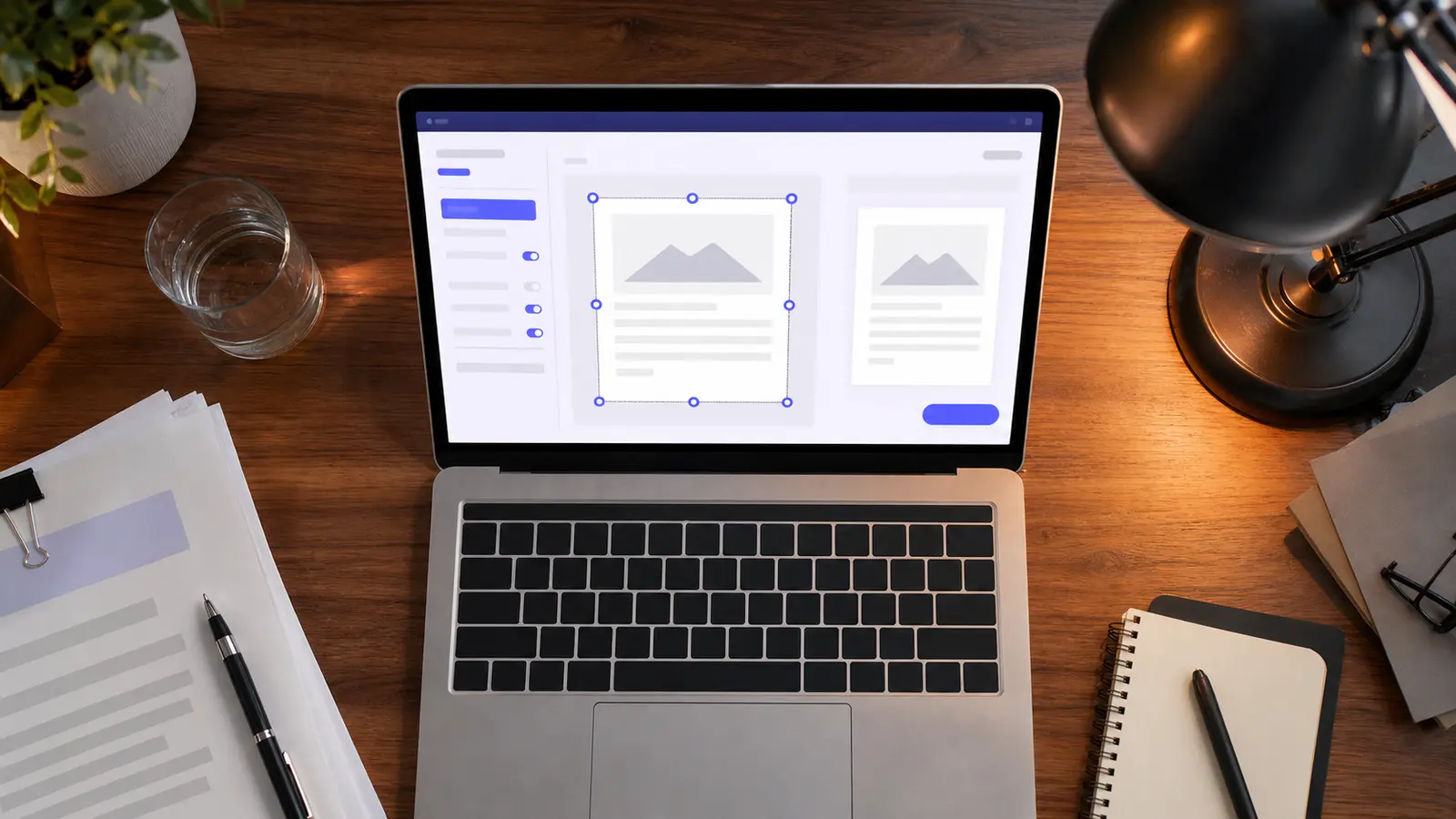 Browser PDF cropper with margin handles and trimmed page preview