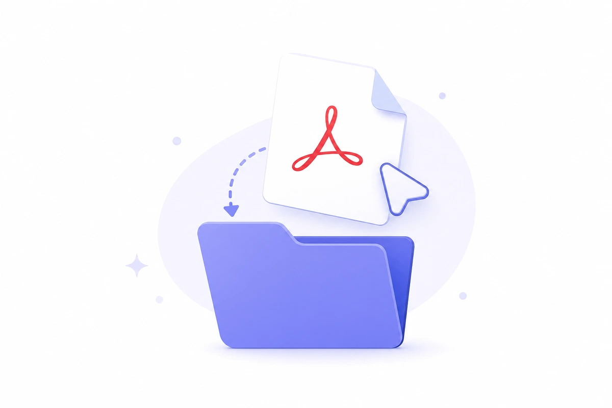 Extract pages from PDF call to action