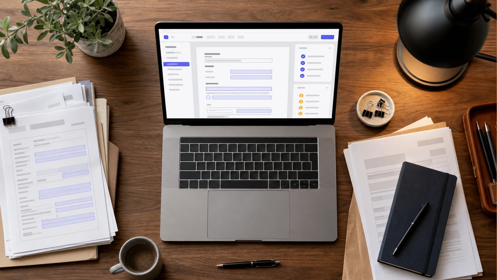 Schermata dell'editor PDF iFillPDF con un modulo aperto e i campi rilevati automaticamente