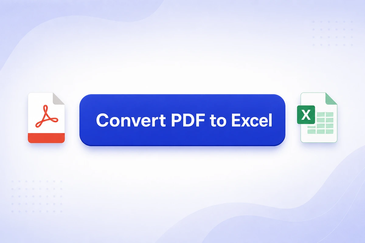 Call to action β convert your PDF to Excel free with iFillPDF, no signup required