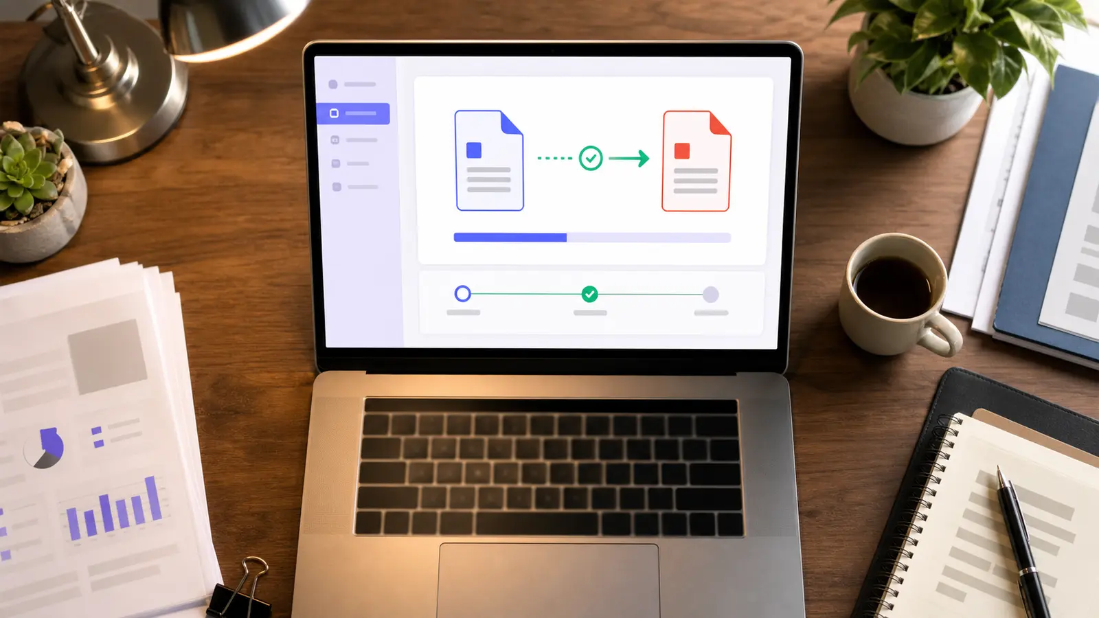 Microsoft Word converting DOCX file to PDF on macOS